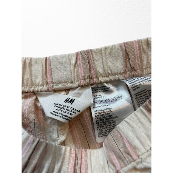 H&M Textured Wide-Leg Pants, Size 4T - Picture 3 of 6